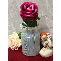 Коллекционная ваза(торг уместен).А. Федорков.Неманская нить.Высота 18 см.