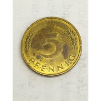 Германия 5 пфенинг 1991 J