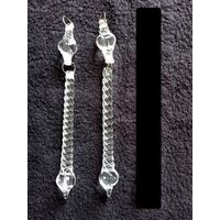 Висюльки подвески для люстры бра светильника 2 шт одним лотом