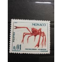Монако 1964 фауна краб