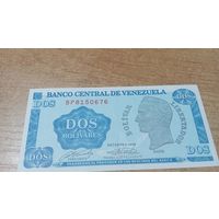 2 боливара 1989 года Венесуэлы