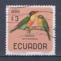 [532] Эквадор 1966. Фауна.Птицы. Гашеная марка.