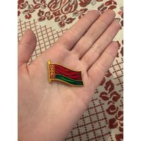 Флаг республики Беларусь ЗНАЧОК С РУБЛЯ