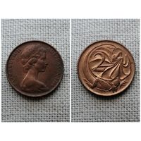 Австралия 2 цента 1966
