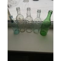 Бутылки советского периода. С рубля.