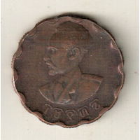 Эфиопия 25 сантим 1936 (1944)