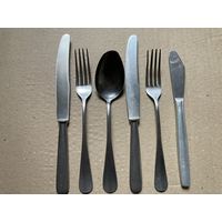 Новогодняя распродажа !Набор приборов 5 одним лотом.Германия ROSTFRIER "MHC" + бонус небольшой нож