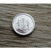 Werty71 Ямайка 5 долларов 1996