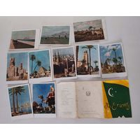 Набор открыток "По Египту" 1956 год. Тираж 35000.