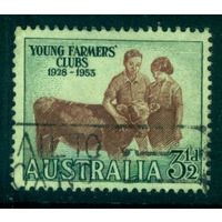 Австралия - 1953 [Mi. 237] Гашеная (AU03)