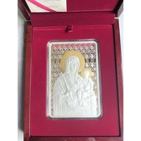 Икона Пресвятой Богородицы "Минская". Номинал: 500 рублей.