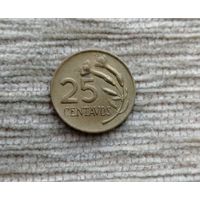 Werty71 ПЕРУ 25 СЕНТАВО 1968