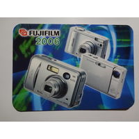 Календарик 2006 г. Fujifilm. Сеть цифровых фотолабораторий.