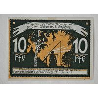 1922 год 10   пфеннигов    Германия