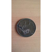 Великобритания, 1 пенни 1947 года.