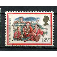 Великобритания - 1982 - Рождество 12 1/2Р - [Mi.933] - 1 марка. Гашеная.  (Лот 2JC)-TG3P59
