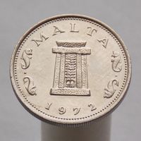 Мальта 5 центов 1972