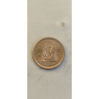 Восточно Карибское государство 5 цент 1965