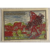 Нотгельд 75 пфеннигов 1921 год. Кнайтлинген. Веймарская республика.