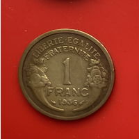 50-02 Франция 1 франк 1936 г.