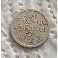 Гданьск 1/2 гульдена 1923