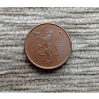 Werty71 Норвегия 5 эре 1974 Лев