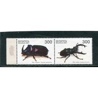 Беларусь 2001. Фауна. Жуки. Сцепка