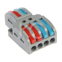 Строит-монт. клемма разветвительная 2х4 СМК-422 КС,32А