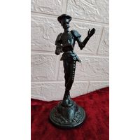 СТАТУЭТКА ДОН КИХОТ  ЧУГУН СЧЗЛ Распродажа Коллекции !!! . Экспресс  Аукцион НЕ с рубля без МПЦ и прочего 3 ДНЯ  .Много лотов в продаже .