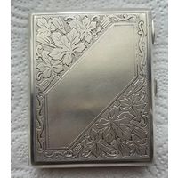 Портсигар до 1958 (голова рабочего) 875 проба