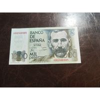 Испания 100 песет образца 1979 года UNC p158
