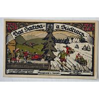 1921 год 75 пфеннигов  Германия