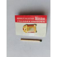 Знак значок фирмы Winston    новая коллекция - 3 уникальные сумки