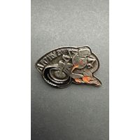 Байкерский значок, зимний слет, Лида