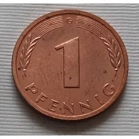 1 пфенниг 1995 г. G. Германия