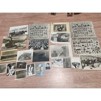Лот советских фотографий