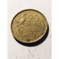 Франция 20 франков 1952