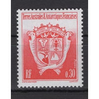 ТААФ Французские Антарктические Территории /Terres australes et antarctiques francaises (TAAF) 1993** Геральдика Герб ТААФ