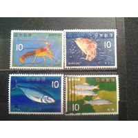 Япония, 1966. Морские обитатели