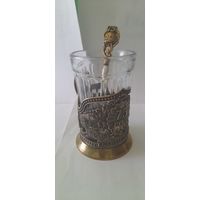ПОДСТАКАННИК 75 ЛЕТ ЖЕЛЕЗНЫМ ДОРОГАМ БАРАНОВИЧИ С ПАРАВОЗАМИ. РЕДКОСТЬ!