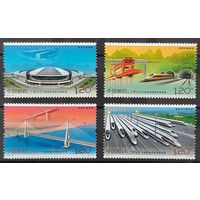 2017 Развитие высокоскоростной железной дороги Китай