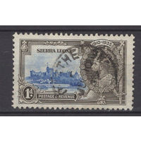 1935 Сьерра Леоне = Юбилей коронации Георг V, Замок Виндзор, гашеная