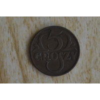 Польша 5 грошей 1938