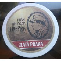 Подставка под пиво Zlata Praha