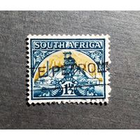 Марка Южная Африка 1941 год Золотой рудник