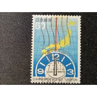 Япония, 1986. 100-летие установления японского стандартного времени