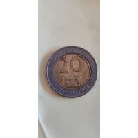 Кения 20 шиллинг 1998