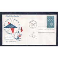 США-1960,(Мих.773)  ,    , Спорт,  ОИ-1960, КПД