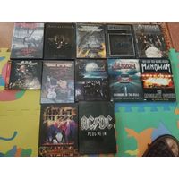 Шикарная коллекция CD-DVD. С 1 руб. без мин. цены. Рок-н-ролл. Хэви Метал. Rammstein, Nightwish, Кино, Ария, Scorpions, Metallica, AC/DC, Manowar, Iron Maiden, HIM, Def Leppard и др. Около 70 шт.