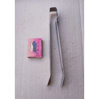 СССР: щипцы для фотобумаги (для проявки фотографий). Клеймо, нержавейка.